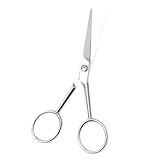 Gogogmee Bartschere mit Rutsch Funktion Gezahnte Herren Bart und...