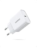 UGREEN USB C Ladegerät, USB-C Netzteil, 20W Schnellladegerät für iPhone...