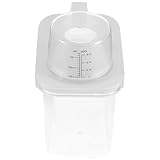 MAGICLULU Leerer Waschmittelspender 11L mit Skala Transparenter...