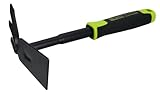 BLACK TOOLS® Garden Kombihacke | Zum Auflockern und Jäten | Rutschfester...