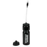 Weber #Werkeholics Trinkflasche mit Schlauch, 750 ml, mit Trinkschlauch und...