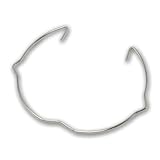 world-trading-net - 5er Set Haltering Rund für Decken-Einbauleuchten, Ø...