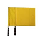 Stormflag 2pcs Linie Richter Flagge Fußball Flagge Schiedsrichter Flagge...