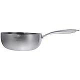 MAGICLULU Edelstahl Stielkasserolle mit Antihaft Wabenbeschichtung 18cm...