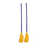 TOGEVAL 2 Stück Plastikpaddel Gepolstert Kanu Welle Kajakzubehör...