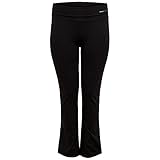 ONLY Damen Onpfold Jazz Pants Curvy-Opus Sporthose, Schwarz (Black Black),...