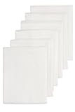 Meyco Baby Musselin Mullwindeln 6er-Pack (Stoffwindeln aus 100 %...