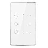 Yominerr Tuya Zigbee 3-Gang-Dimmlichtschalter Tuya/Smart Life...