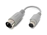 Adapterkabel 5-poliger DIN-Stecker auf 6-polige Mini-DIN-Buchse – 15 cm...