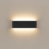 IEGLED Wandleuchte Innen 30CM, 12W Wandlampe mit Up und Down Lichtquelle,...