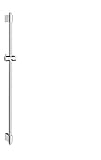 hansgrohe Unica Varia - Brausestange, Duschstange 105 cm mit...