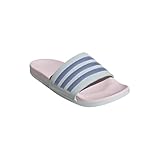 adidas Comfort Adiletten Badelatschen (grey/pink, EU Schuhgrößensystem,...