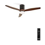 CREATE / WINDCALM M/Deckenventilator ABS mit Beleuchtung Schwarz...