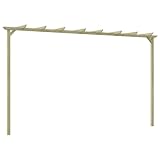vidaXL Kiefernholz Imprägniert Pergola Pavillon Rosenbogen Holzbogen...