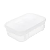 Toyvian Reptilien Brutkasten mit Doppelter Trennwand Transparenter Eier...