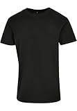 Build Your Brand Herren T-Shirt Basic Round Neck, Basic Männer T-Shirt mit...