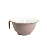 HOMLA EASY BAKE Schüssel mit Sieb 3L Ergonomisch, Modern,...