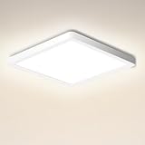 Ouyulong Led Deckenleuchte 18W 4000K Quadrt IP44 Deckenlampe Led für...