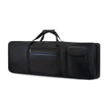 Mqiklt Gigbag für 61 Tasten Keyboards, Staubdichte Aufbewahrungstaschen...