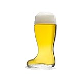 Stölzle-Oberglas 9735708047 Bierstiefel Pressglas 62,8cl, mit Füllstrich...