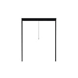 APANA - Fliegengitter Rollo für Fenster bis 130 cm x 160 cm - ausziehbarer...