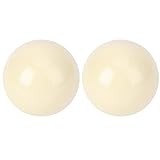 DEWIN Weiße Billardkugeln, 2 Stück Billardtisch Billardspielball...