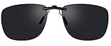 Sonnenbrille Polarisiert Clip Aufsatz Brille for Herren und Damen Clip on...