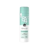 8X4 Fresh Lime Deospray, Deodorant mit frisch-fruchtigen Zitrusnoten,...