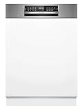 Bosch SMI6ECS12E Serie 6, Smarter Geschirrspüler Teilintegriert 60 cm,...