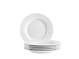 MÄSER Serie Arlona, Dessertteller Set für 6 Personen aus hochwertigem...