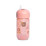 Suavinex 401205 Baby Training Cup Becher mit flexiblem Trinkhalm und...
