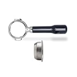 LELIT LELIT58 Bottomless Portafilter mit ergonomischem Griff - Silber /...
