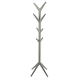 Toilinux.com Gary Garderobenständer mit 4 Füßen aus MDF mit 8...