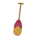 QSTDGVPW Handgefertigte Paddelstütze für Kinder, 23,6 Zoll Holzruder für...