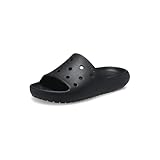 Crocs Unisex Classic Slide V2 Slide, Schwarz, 37/38 EU