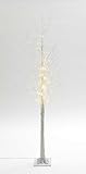 Northpoint LED Lichtbaum Baum Weihnachtsdeko Indoor & Outdoor | Birkenoptik...