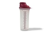 Tupperware Backen Mix-Fix 600 ml Shake-It lila Shaker Mess- Mixbecher Shaky...