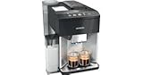 Siemens, vollautomatische Kaffeemaschine, EQ500, AromaDouble Shot, AutoMilk...