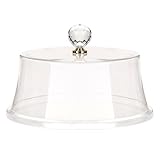 DOITOOL Kuchenkuppel-Abdeckung: Transparenter runder...