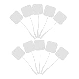 HAPINARY 24 Stück Selbstklebende Ems Elektrodenpads Gelpads für...