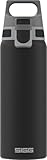SIGG - Edelstahl Trinkflasche - Shield ONE Black - Für Kohlensäurehaltige...