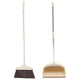 Sweeper 1 Set Besen und Kehrschaufel Set Besen mit Griff Kehrschaufel...