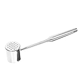 SOLUSTRE Edelstahl Fleischklopfer mit Ergonomischem Griff Langlebiger...