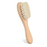 Aolso Baby-Haarbürste mit Holzgriff, Babyhaarbürste extra weich,...