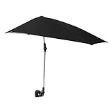 Versa-Brella Verstellbarer Sonnenschirm - 107 cm, mit 360° 3-Wege-Schwenk,...