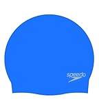 Speedo Unisex Erwachsene Einfarbige, geformte Badekappe aus Silikon |...