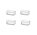 Mepal 4-tlg Vorratsdosen Spar-Set Modula 425 ml Weiß Vorratsdose...