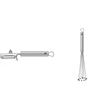 WMF Profi Plus Kartoffelschäler Pendelklinge 19 cm, Cromargan Edelstahl...