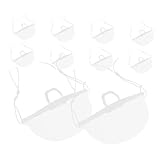 OUNONA 10 Stück Teiliges Wiederverwendbarer Waschbarer Transparenter...