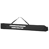 ATOMIC A Sleeve in Black I 205cm Skiertasche I Wasserabweisender Rolltop...